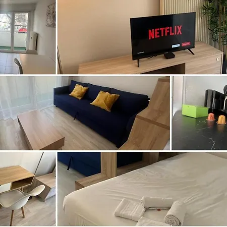 Bel 4pers Frontiere De Bale Parking * Сен-Луи