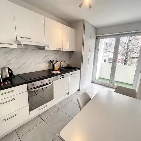 Bel 4pers Frontiere De Bale Parking Апартаменты Сен-Луи