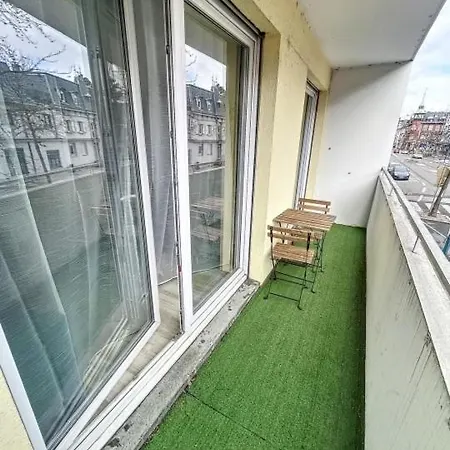 Bel 4pers Frontiere De Bale Parking Апартаменты Сен-Луи