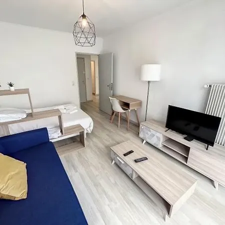 Апартаменты Bel 4pers Frontiere De Bale Parking Сен-Луи